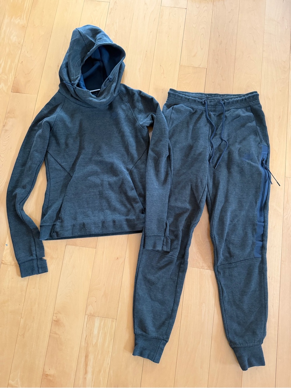Olive green Nike tech Hoodie & Jogger Set